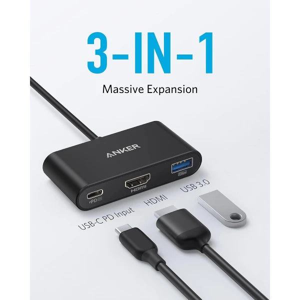 Anker PowerExpand 3-in-1 USB-C PD Hub