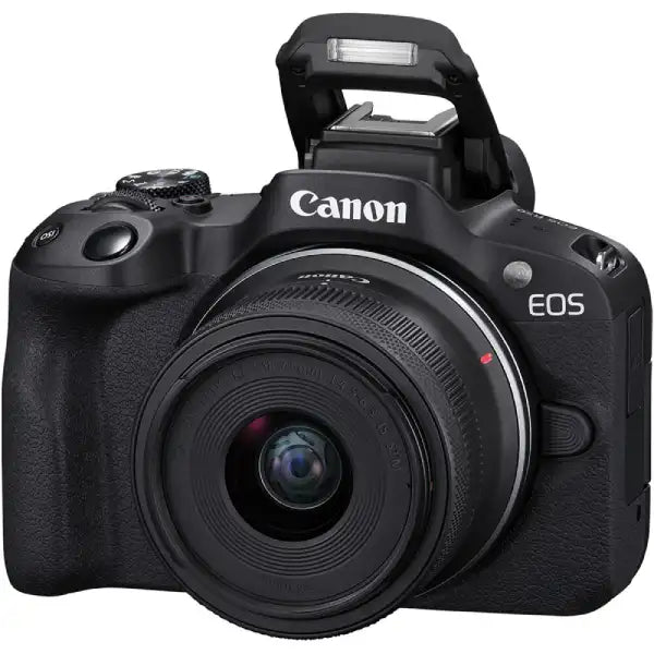Canon EOS R50 Mirrorless Camera with RF-S 18-45mm IS STM Lens (Travel Kit)