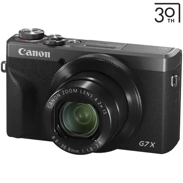 Canon PowerShot G7 X Mark III Digital Camera Kit (30th Anniversary Graphite Limited Edition)