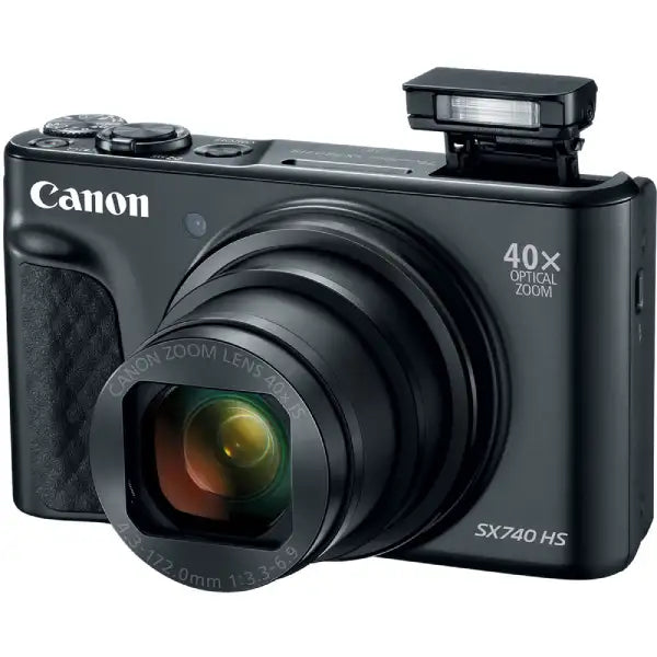 Canon PowerShot SX740 HS Lite Edition Travel Kit (Black)