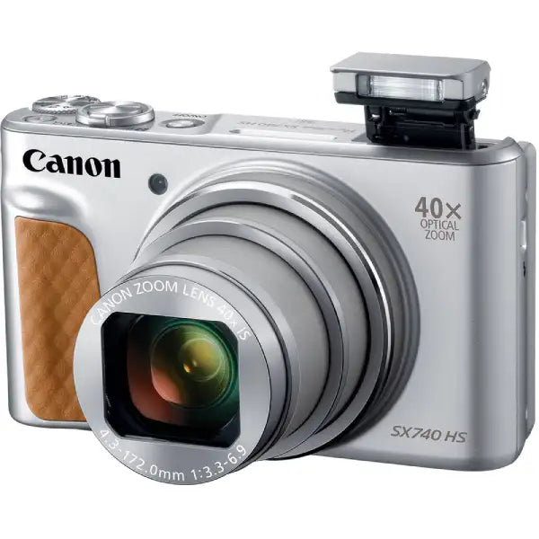 Canon PowerShot SX740 HS Lite Edition Digital Camera (Silver)