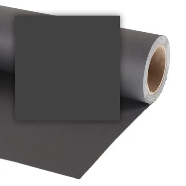 Colorama Background Paper 2.72 x 11m (Black)