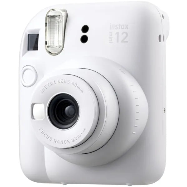 Fujifilm Instax Mini 12 Instant Film Camera Combo (Clay White)