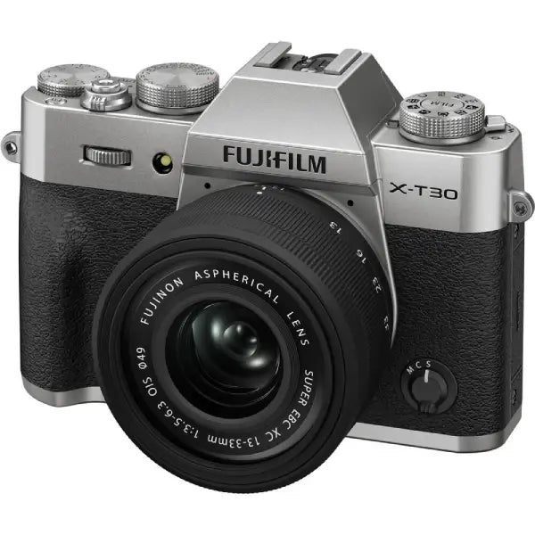 Fujifilm X-T30 III Mirrorless Camera with 13-33mm f/3.5-6.3 Lens (Silver)