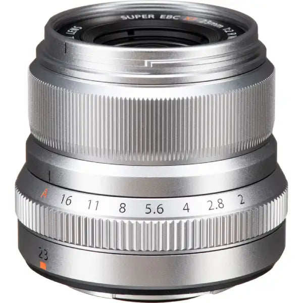 Fujifilm XF 23mm f/2 R WR Lens (Silver)
