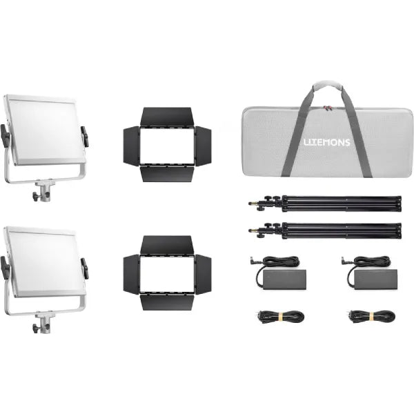 Godox Litemons LP400Bi Bi-Color LED Light Panel (2-Light Kit)