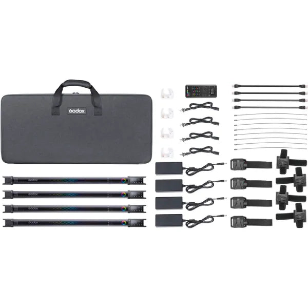 Godox TL60 RGB LED Tube Light Four-Light Kit (75cm)