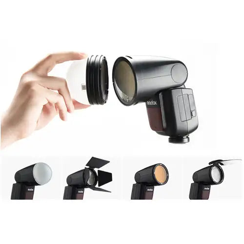 Godox V1 TTL Li-Ion Round Head Camera Flash (Canon)