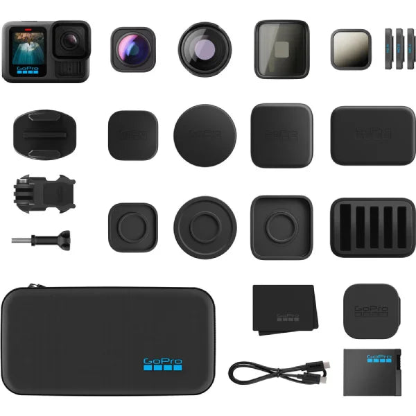 GoPro HERO13 Black Action Camera with HB-Series Lens Collection