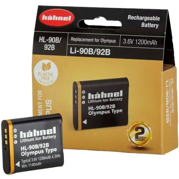 Hahnel HL-90B/92B Lithium-Ion Battery Pack (3.6V, 1200mAh)