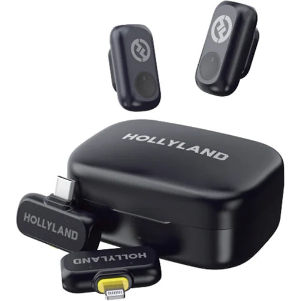 Hollyland LARK A1 Combo 2-Person Wireless Microphone System with USB-C