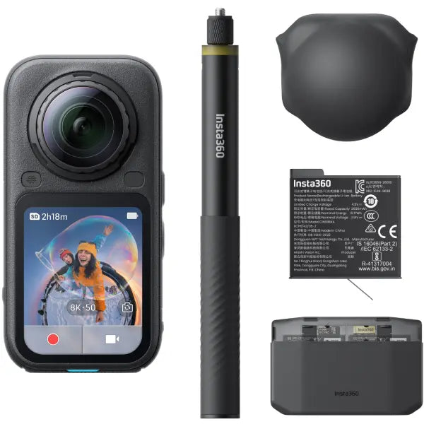 Insta360 X6 360° 8K Camera (Essentials Bundle)