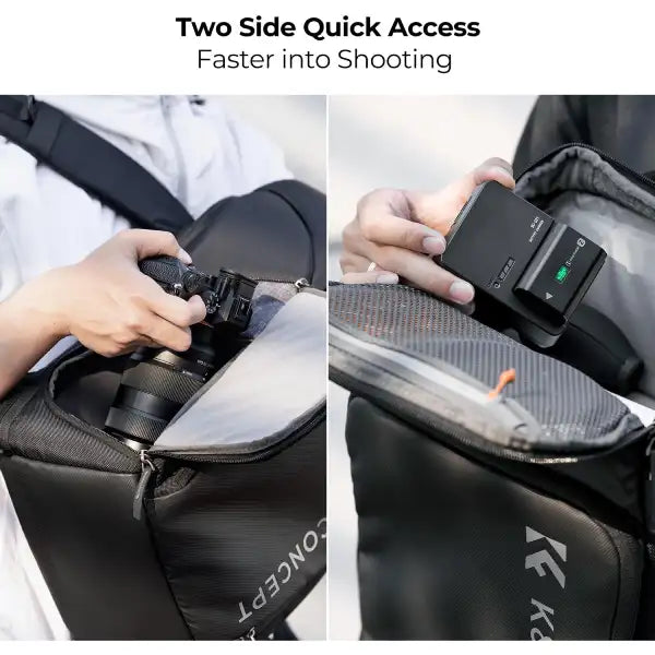 K&F Concept Alpha-Air-Shooter Camera Backpack (Black)