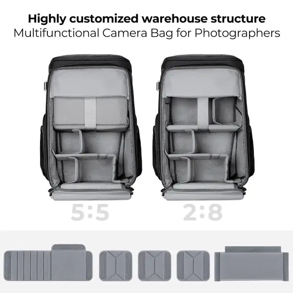 K&F Concept Alpha-Air-Shooter Camera Backpack (Grey)