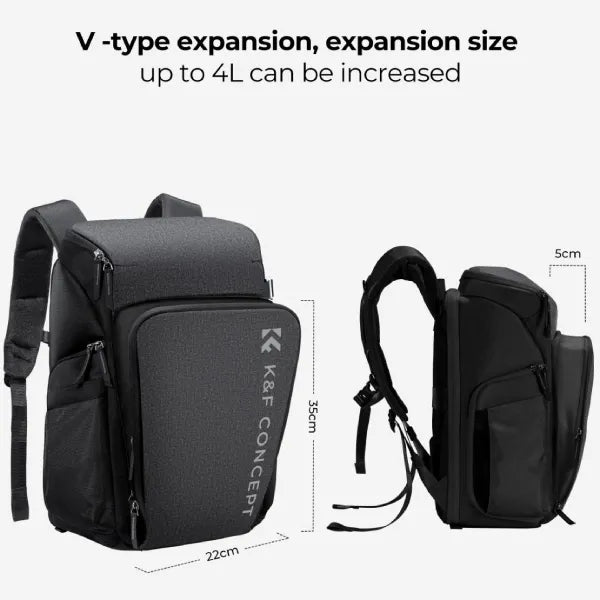 K&F Concept Alpha-Air-Shooter Camera Backpack (Grey)