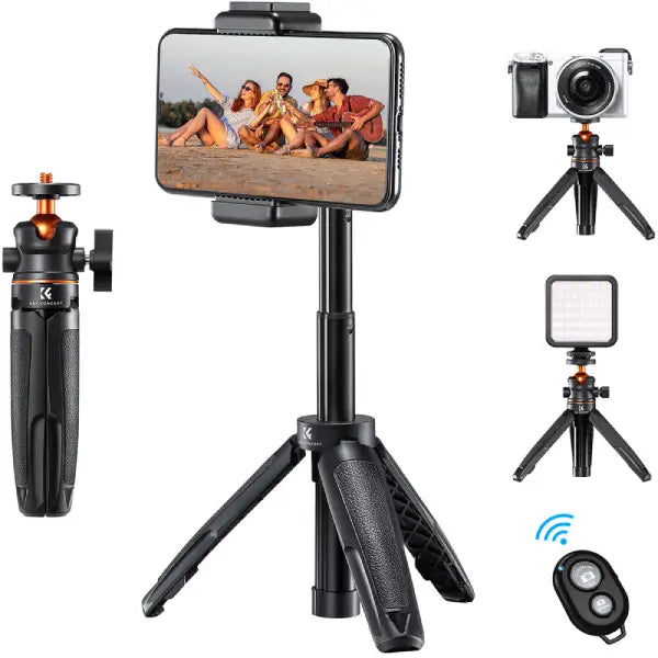 K&F Concept Desktop Tripod with Bluetooth Remote