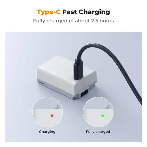 K&F Concept EN-EL25 USB-C Battery (7.6V, 1250mAh)