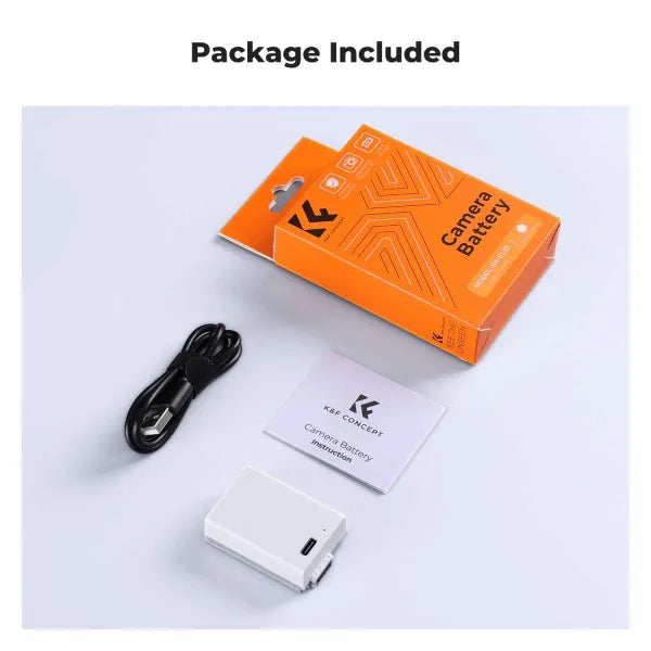 K&F Concept EN-EL25 USB-C Battery (7.6V, 1250mAh)
