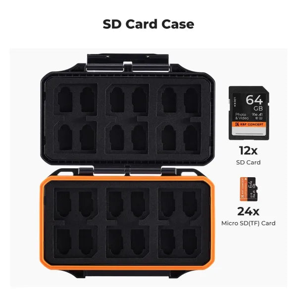 K&F Concept Protective Card Case for SD and microSD Cards