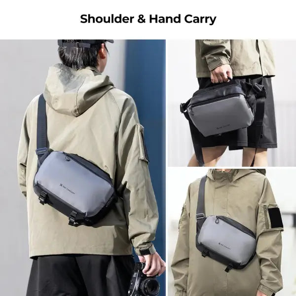 K&F Concept Alpha 10L Camera Sling Bag (Grey)