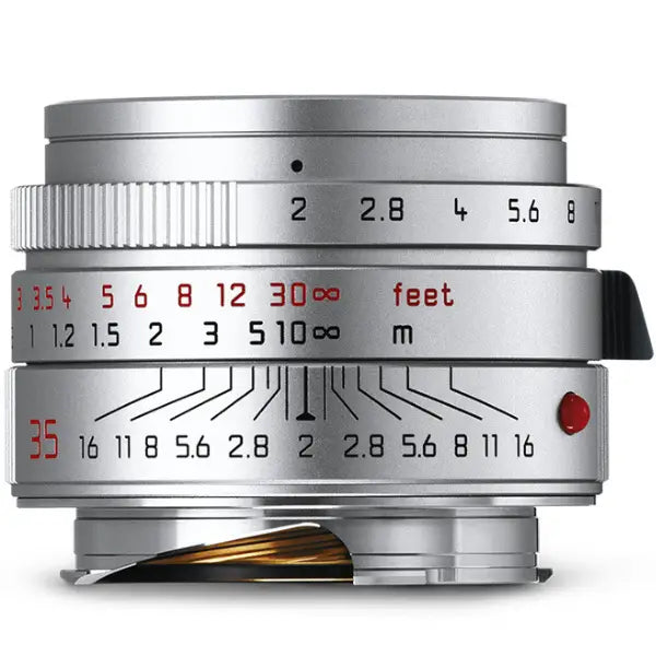 Leica Summicron-M 35mm f/2 ASPH Lens (Silver)