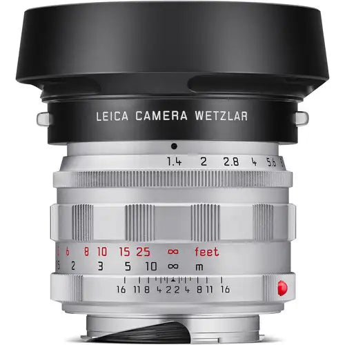 Leica Summilux-M 50mm f/1.4 Lens (Silver Chrome Finish)