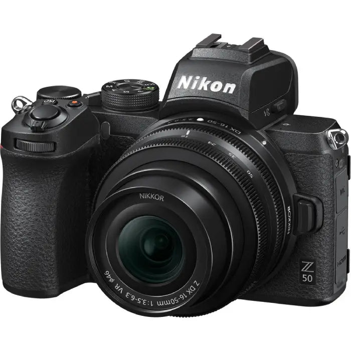 Nikon Z50 Mirrorless Camera with 16-50mm VR Lens (Nikon Bag + 32GB SD Card)