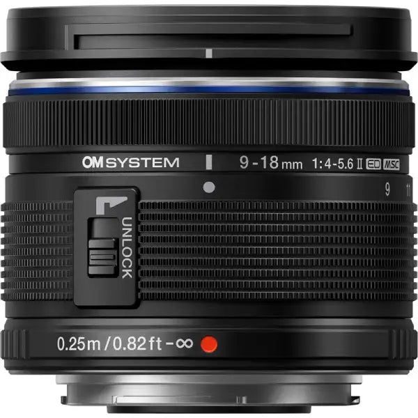 OM SYSTEM M.Zuiko Digital ED 9-18mm f/4-5.6 II Lens