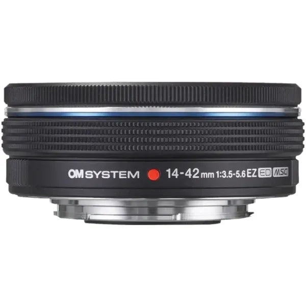 OM System M.Zuiko Digital ED 14-42mm f/3.5-5.6 EZ Lens (Black)
