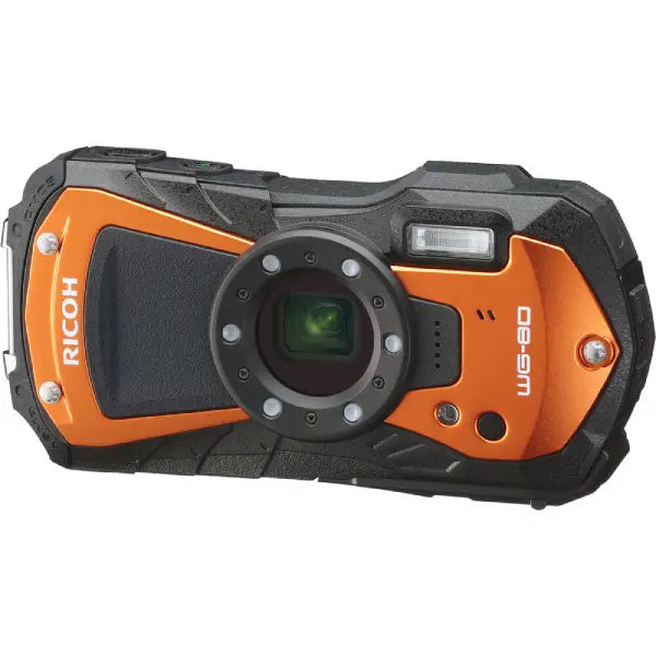 デジタルカメラ RICOH WG-80 Ricoh WG-80 Digital Camera (Orange)
