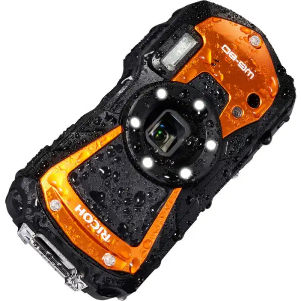 Ricoh WG-80 Digital Camera (Orange)