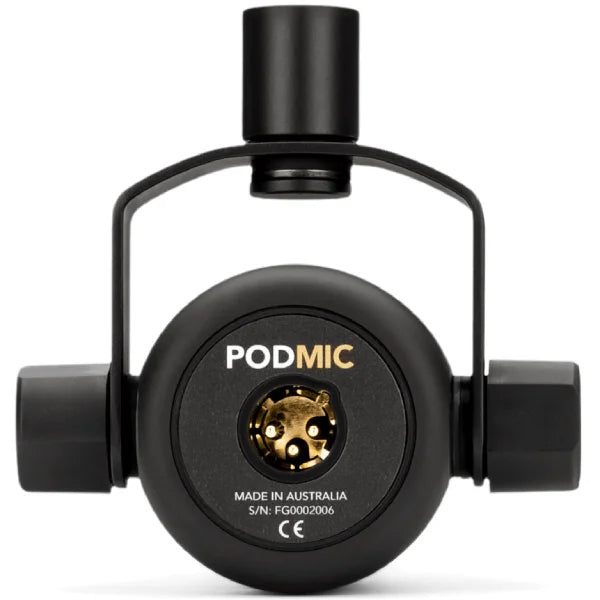 RODE PodMic Dynamic Podcasting Microphone (Black)