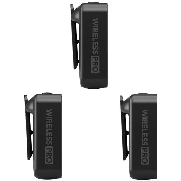 RODE Wireless PRO 2-Person Clip-On Wireless Microphone System/Recorder with Lavaliers (2.4 GHz)
