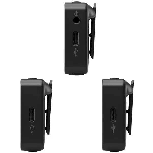 RODE Wireless PRO 2-Person Clip-On Wireless Microphone System/Recorder with Lavaliers (2.4 GHz)