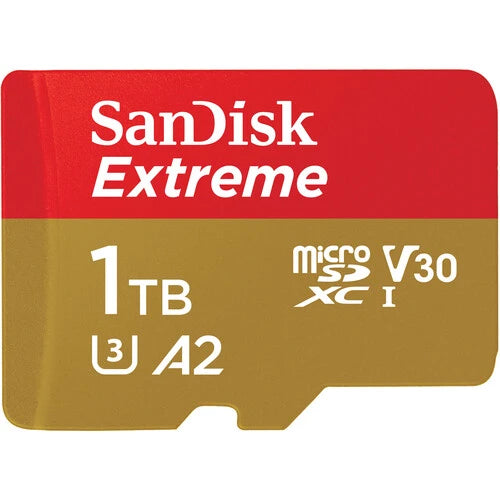 SanDisk 1TB Extreme UHS-I microSDXC Memory Card (190MB/s)