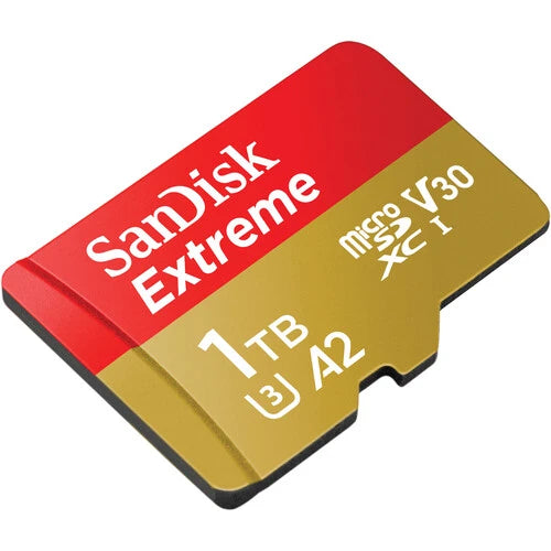 SanDisk 1TB Extreme UHS-I microSDXC Memory Card (190MB/s)