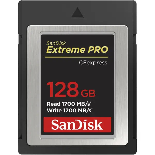 SanDisk 128GB Extreme PRO CFexpress Card Type B (1700MB/s)