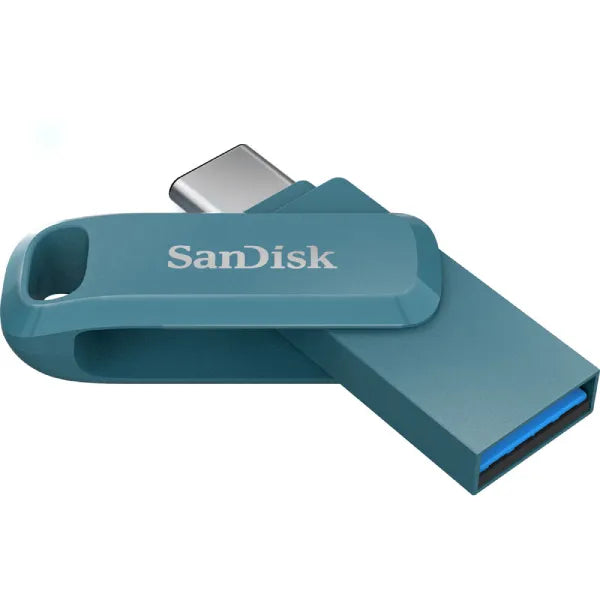 SanDisk 64GB Ultra Dual Drive Go 2-in-1 Flash Drive (Navagio Bay)