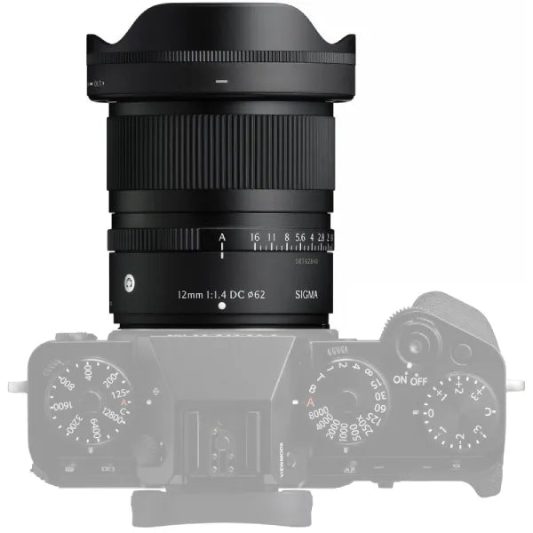 Sigma 12mm f/1.4 DC Contemporary Lens (Fujifilm X)