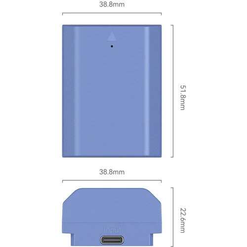 SmallRig NP-FZ100 USB-C Battery (7.2V, 2400mAh)