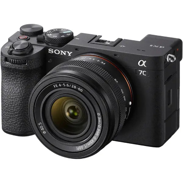 Sony Alpha a7C II Mirrorless Camera with 28-60mm Lens (Black)