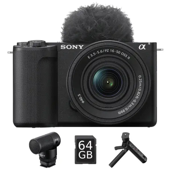 Sony Alpha ZV-E10 II Mirrorless Camera with E 16-50mm OSS II Lens (Creator Kit)