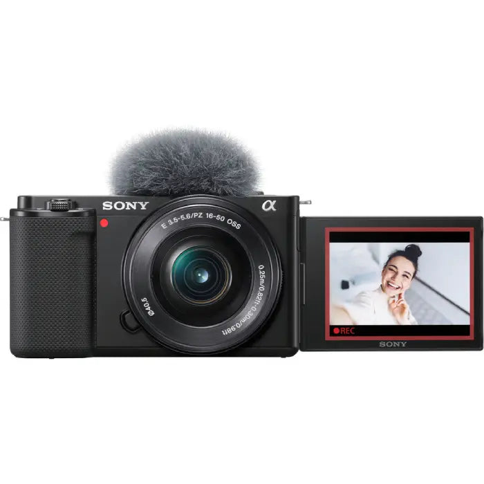 Sony Alpha ZV-E10 Mirrorless Camera with E 16-50mm Lens