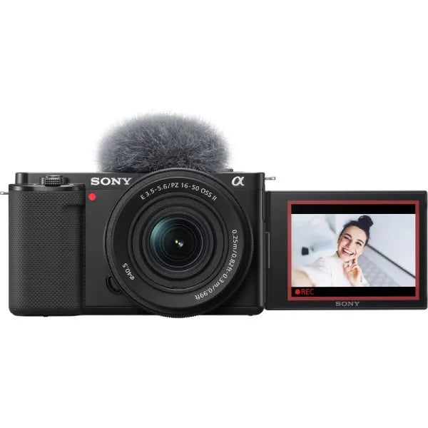 Sony Alpha ZV-E10 Mirrorless Camera with E 16-50mm OSS II Lens (Creator Kit)