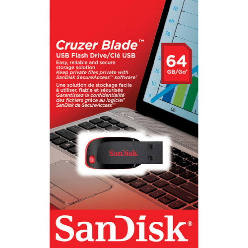 SANDISK CRUZER BLADE 64GB