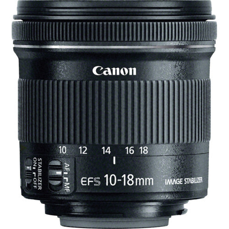 CANON LENS EF-S 10-18 mm f 4.5 - 5.6 IS STM