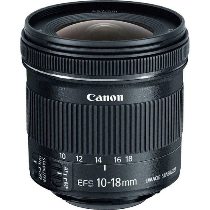 CANON LENS EF-S 10-18 mm f 4.5 - 5.6 IS STM