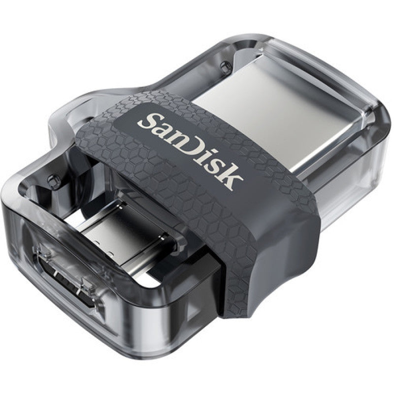 SanDisk Ultra Dual Drive m3.0 128GB Grey & Silver