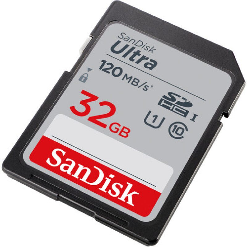 SanDisk Ultra 32GB SDHC Memory Card (120MB/s)