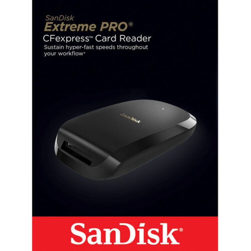 SANDISK EXTREME PRO CFEXPRESS CARD READER USB 3.2 GEN2 TYPEC